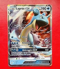 Lotto Carte Pokemon - 35/149 LAPRAS GX Full Art - Sole e Luna - Italiano