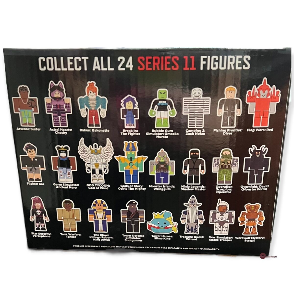 NEW 2022 ROBLOX Series 11 Mystery Blind Figure Boxes PURPLE BOX Cube