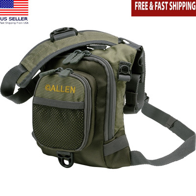 Fly Fishing Micro Chest Pack W/ Workstation Tippet Tender Storage Pockets New