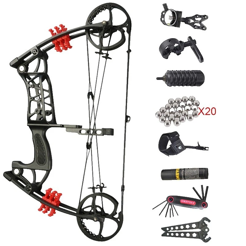 Ambidextrous Archery Compound Bows 55lbs lbs. Draw Weight