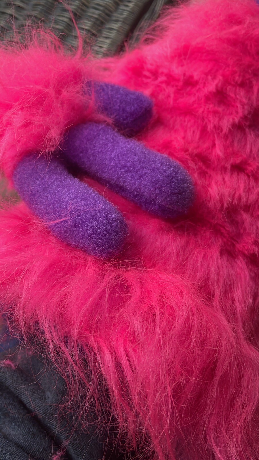 Professional Hand Puppet, Monster Puppet Muppet Style Rod Puppet eBay