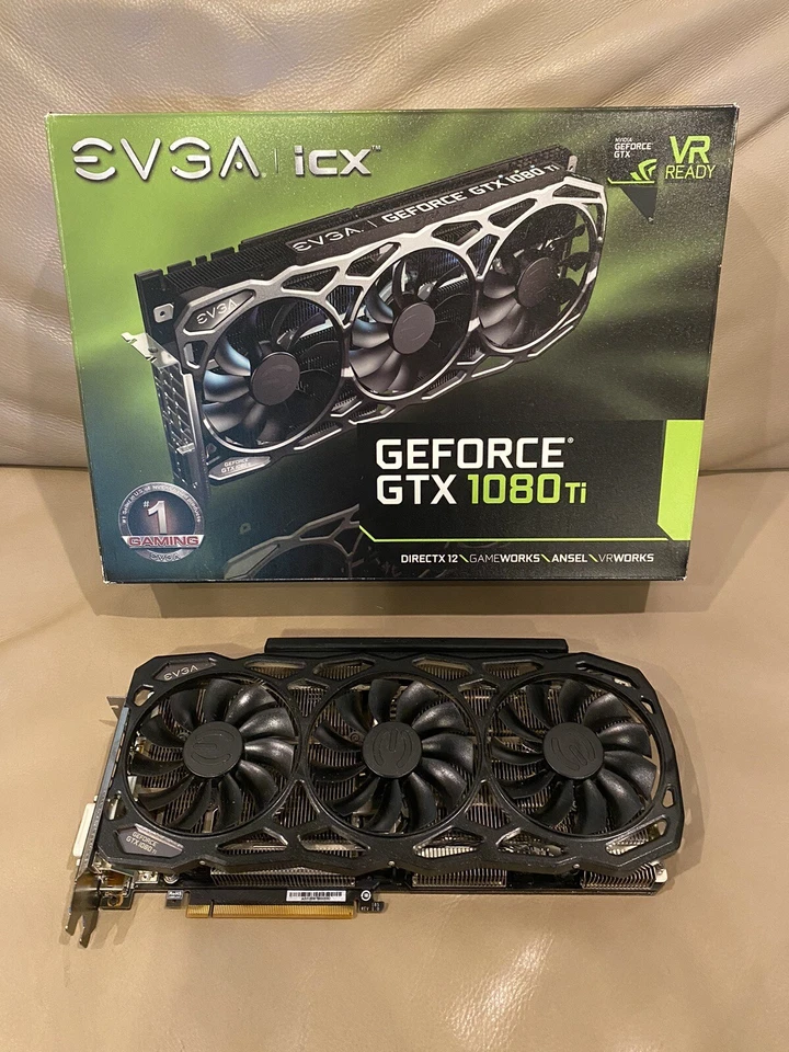 NVIDIA EVGA GeForce GTX 1080 Ti FTW3 GAMING 11GB Graphics Card - Image 2 of 4