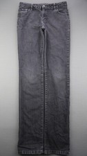 Girl's Faded Glory Skinny Jeans Adjustable Waistband Black Size 16 28x30
