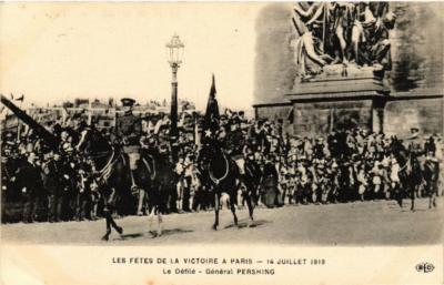 CPA PARIS Les fetes de la Victoire. Le Defile. General PERSHING (562800)