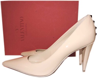 Valentino Garavani Pumps Rockstud Patent Leather Heels Shoes Sz 39