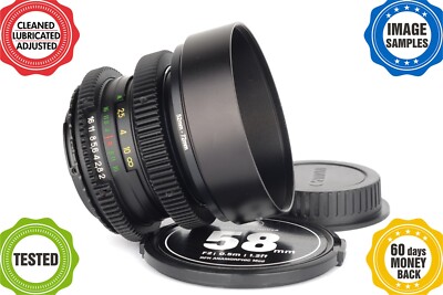 HELIOS 44 2/58mm lens EF mount *ANAMORPHIC BOKEH&FLARE-METAL