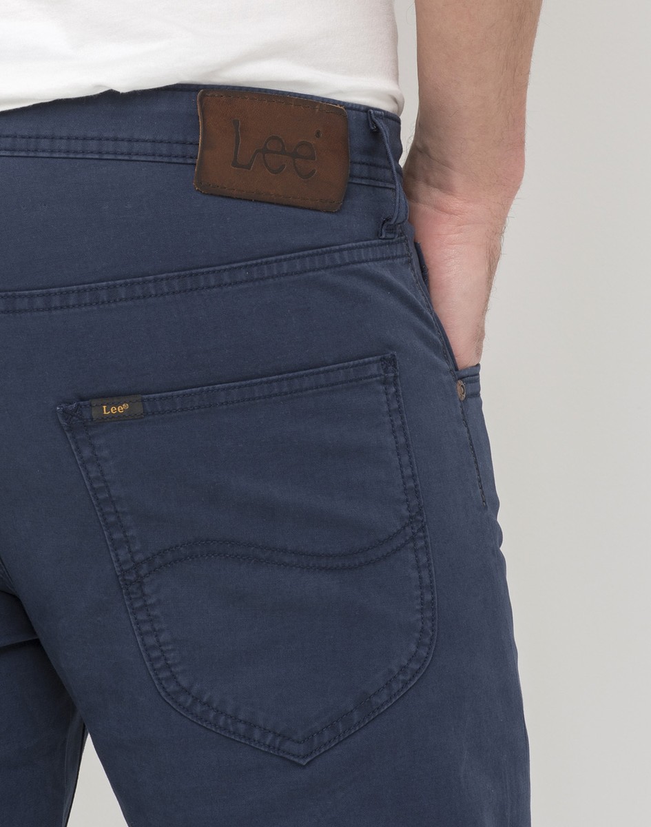 🚨LEE JEANS DAREN REGULAR SLIM PANTALONE UOMO BLU SCURO DENIM