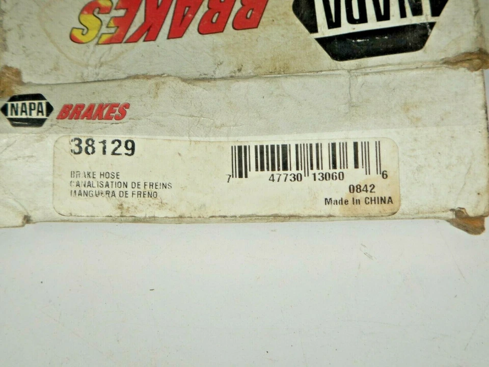Manguera de freno Napa Jeep CJ CJ5 CJ7 CJ8 81-86 nueva 38129 ENVÍO GRATUITO Foto 3 de 4