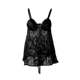 Women's Sexy Lingerie Lace Babydoll Teddy Sleepwear Lace Chemise Dress Underwear
