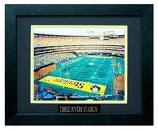 THREE RIVERS STADIUM  8X10 PHOTO FRAMED TO 11X14