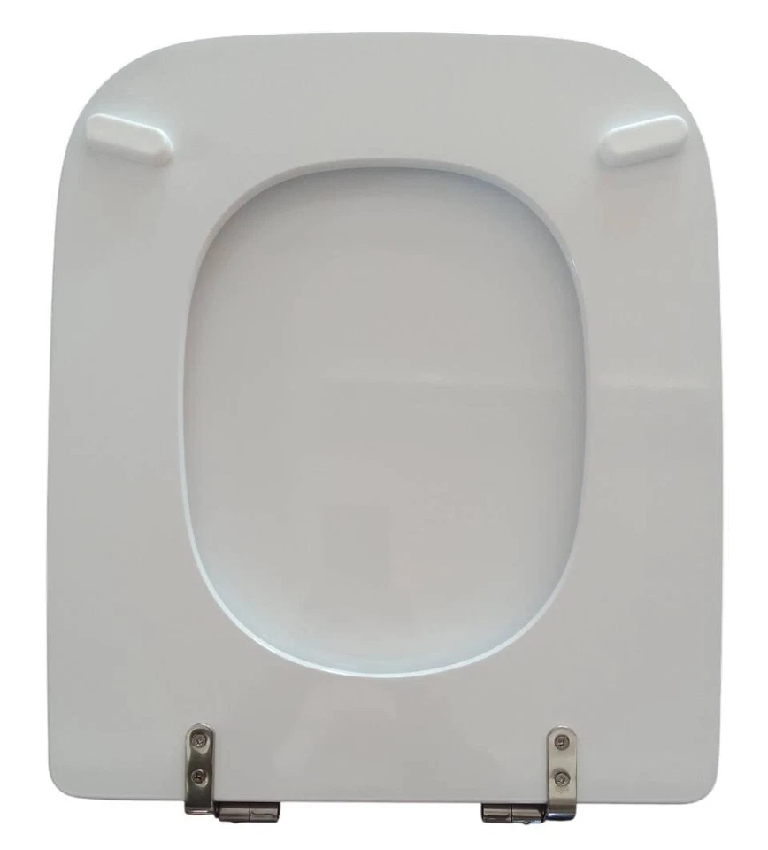 sedile copriwater flaminia terra asse tavoletta copri vaso wc ciambella bagno - Immagine 3 di 4