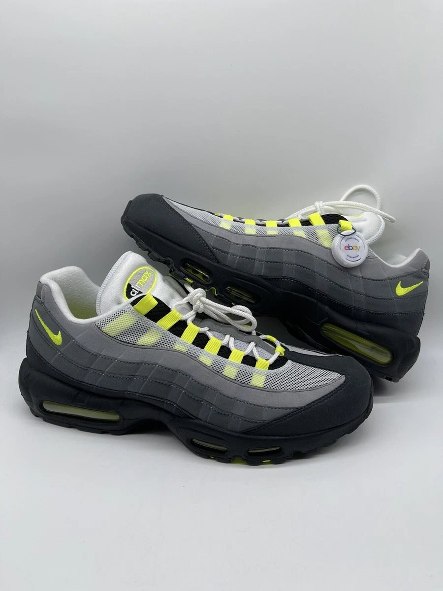 Nike Air Max 95 OG Neon CT1689-001 Black Yellow Volt Size 14