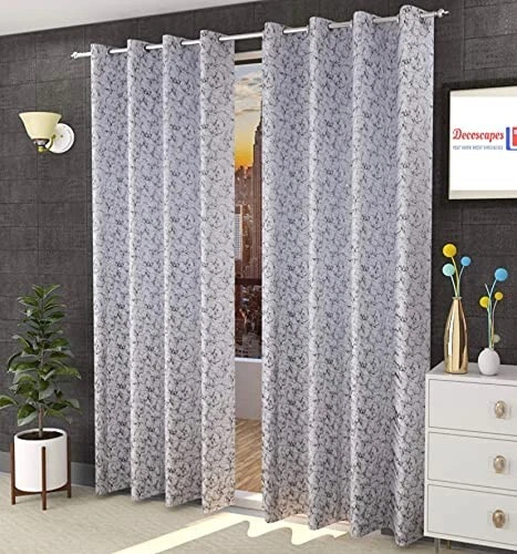 Paquete De 2 Lujoso Terciopelo Habitación Opacidad Cortinas para Puerta Plata