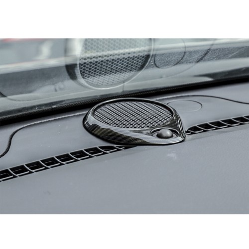 Carbon Fiber ABS Console Dashboard Horn Cover Trim Fit For Dodge Durango 11-2021 - Picture 5 of 5