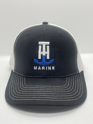 Anchor Boating Cap Lifestyle Snap-Back Hat Sailing Trucker