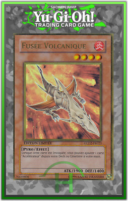 Vulkanrakete - GLD2-FR023 - Französische Yu-Gi-Oh Karte