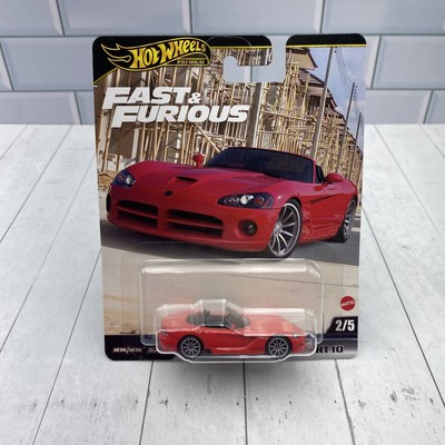 Fast & Furious 2003 Dodge Viper SRT 10 Red Car 1:64 2025 Hot Wheels