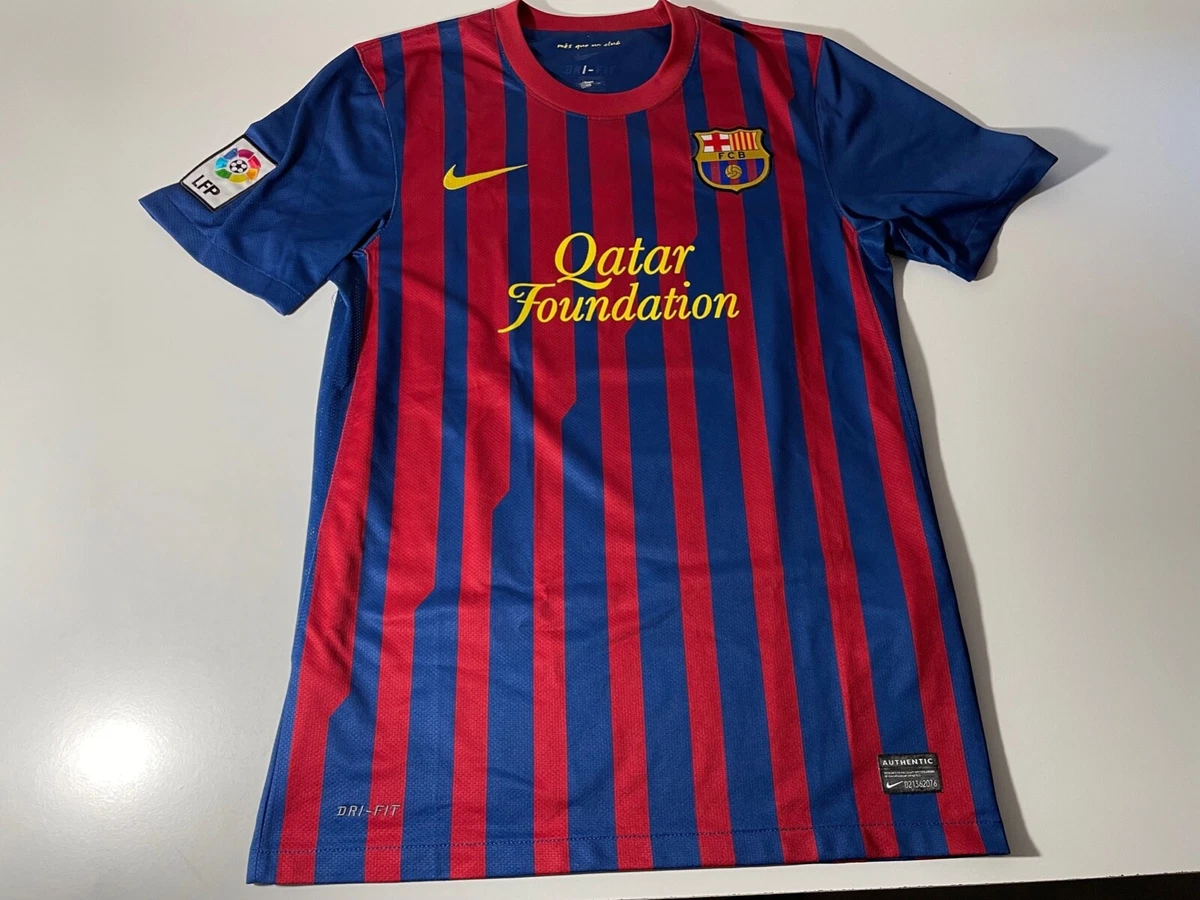 Camiseta FC Barcelona 2011 2012 Nike Bar a original talla S