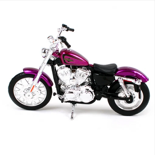Maisto 1:18 Harley Davidson 2013 XL 1200V SETENTA Y DOS MOTOCICLETAS Modelo Nuevo en Caja Foto 2 de 4