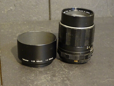 SUPER-TAKUMAR 2.8/105mm LENS M42 RARE SCHÖN