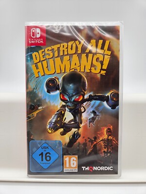 Destroy All Humans! Nintendo Switch NEU & SEALED