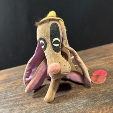 Vintage Plush Treasure Pets Kelvin Japan 1960s No. 123 Basset Hound Dog