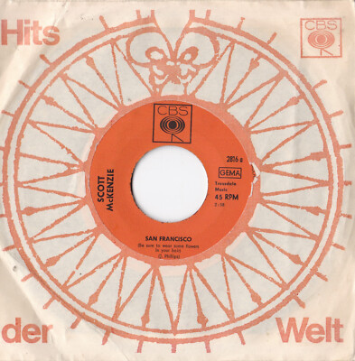 Scott Mc Kenzie -San Francisco / What's The Difference- 7'' 45 CBS (2816)