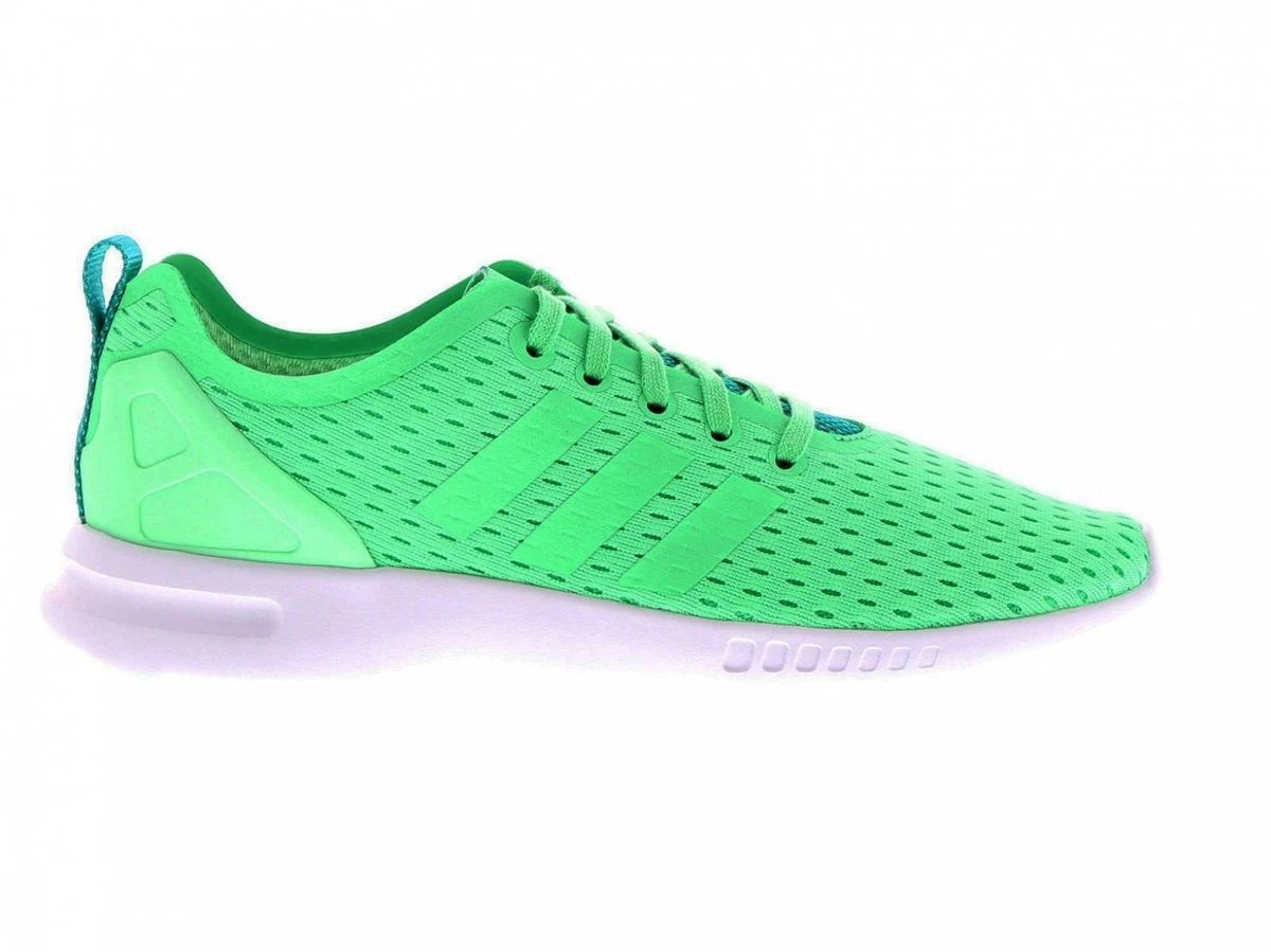 Womens ADIDAS FLUX ADV SMOOTH Green Trainers UK 6.5 | eBay