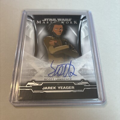 STAR WARS Auto Autograph Scott Lawrence as Jarek Yeager | eBay