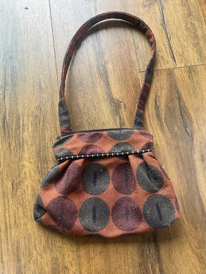 Maruca Crossbody Bag Purse Tapestry Handmade Boulder Colorado Red Black  Maroon