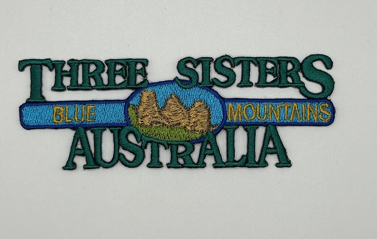 Parche bordado y plástico Three Sisters Australia, Blue Mountains P195