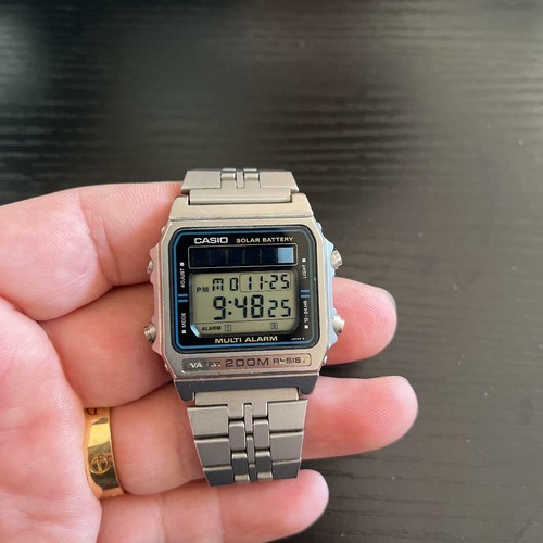 Casio Solar battery Solar DW-2000 Men's Watch wl44287 | eBay