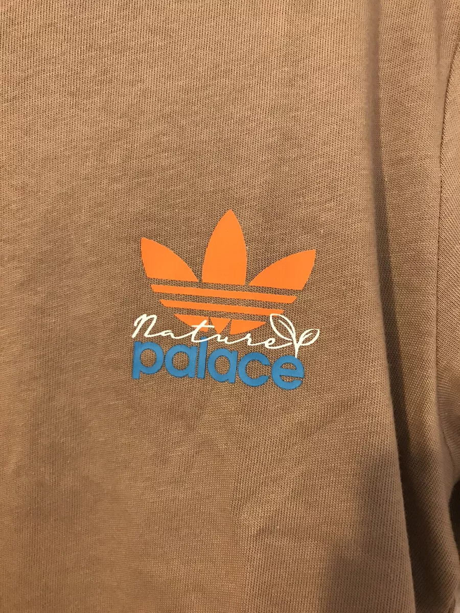 Palace x Adidas Nature Tee Blanch Cargo Tan Size XS Extra Small