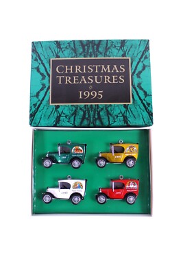 Matchbox Christmas Treasures Edition 1995 4er-Set Modellautos YCC02 OVP
