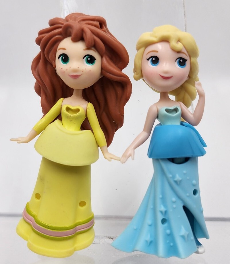Disney Princess Little Kingdom Dolls • CINDERELLA BELLE • Mini Snap-in  Dolls