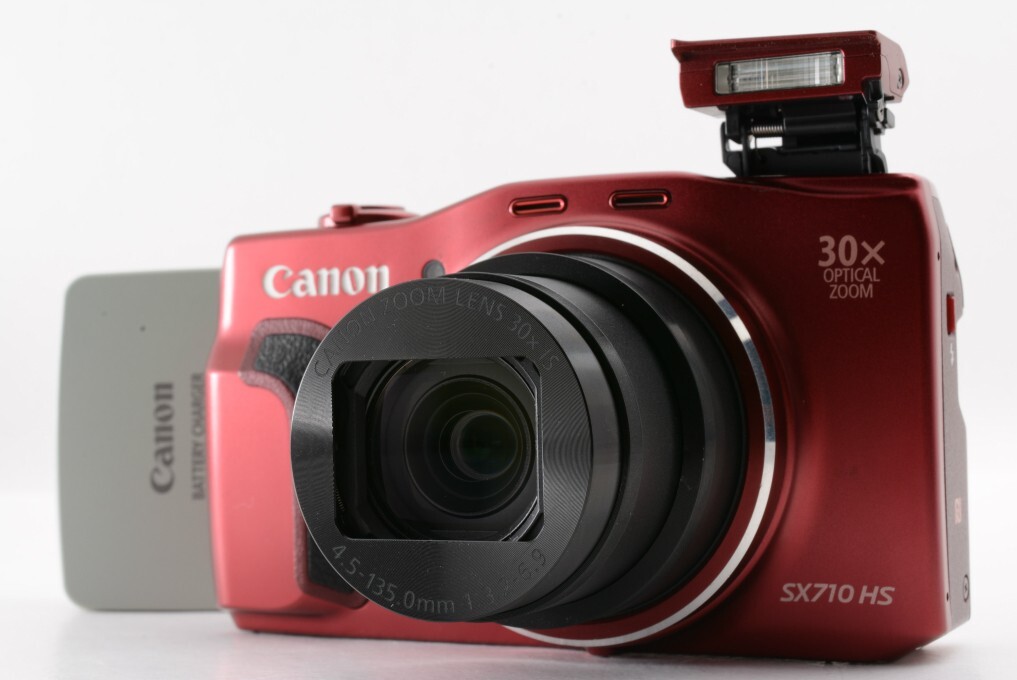 Mint] Canon PowerShot SX710 HS Red Digital Camera +Charger