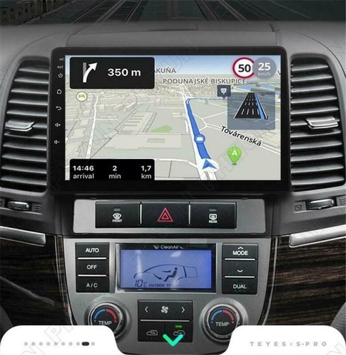 HD GPS 2+32GB 9'' Android 9.1 Car Stereo Radio OBD For HYUNDAI SANTA 2005-2012 - Picture 5 of 11