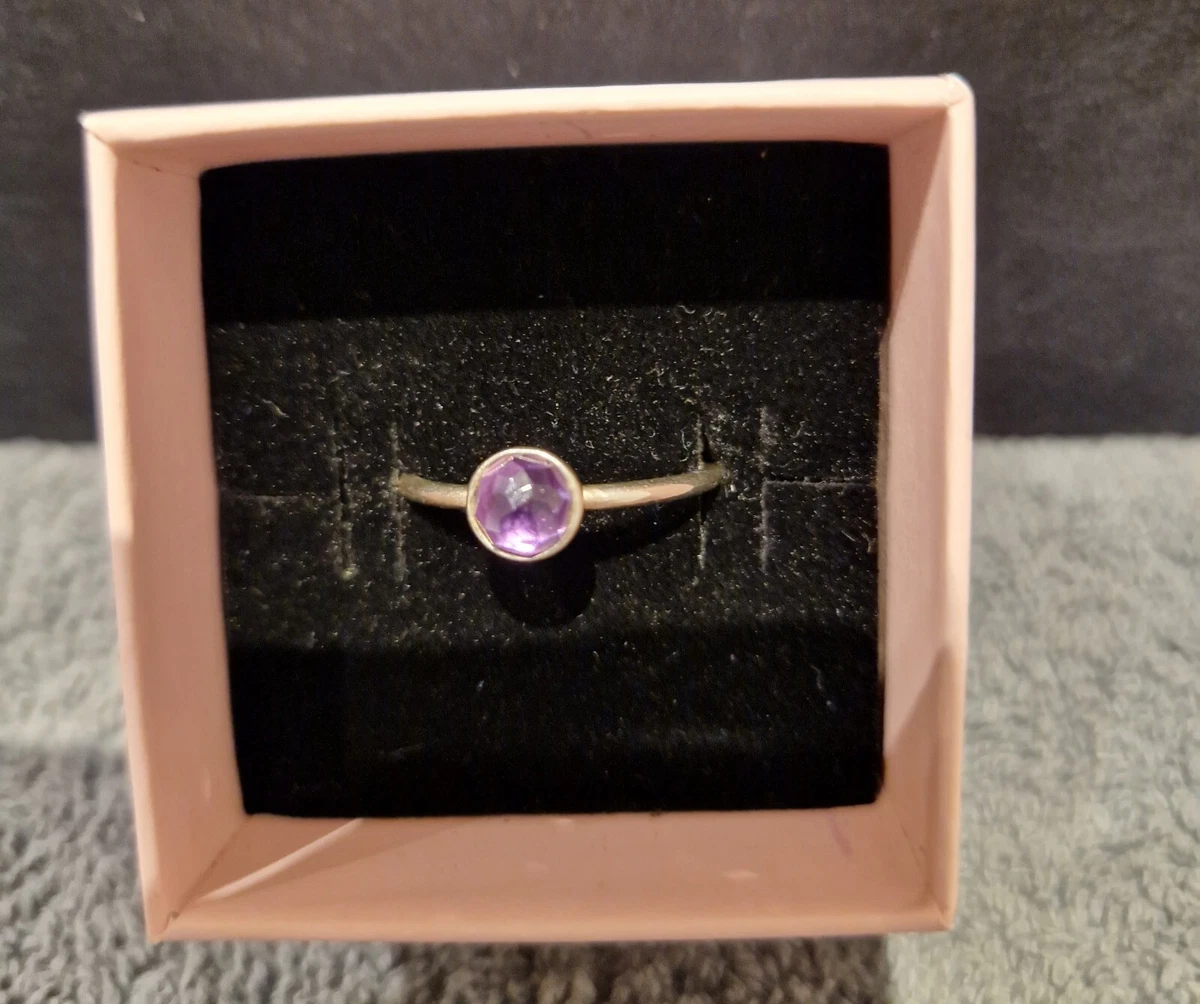 Pandora february droplet ring sale