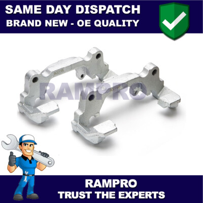 Rampro 2x Brake Caliper Carriers Front Fits VW Golf (Mk5) 1.9 TDI