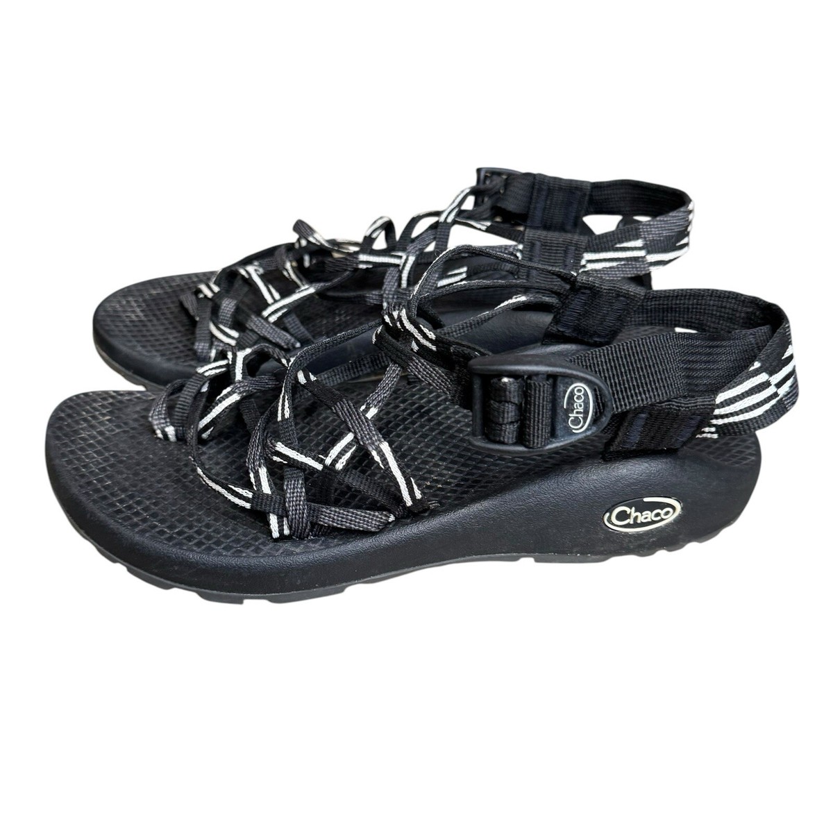 Chaco Sandals ZX3 Classic Scatter Black/White Arch Support Women