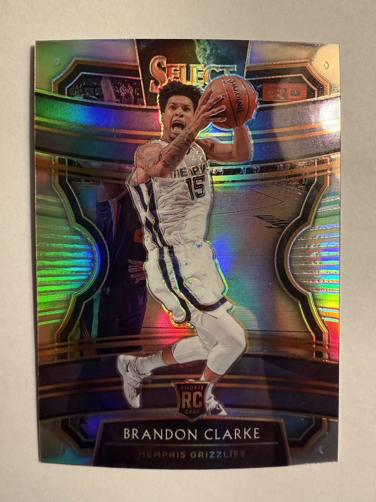 Brandon Clarke Rookie Silver Prizm 2019-20 Panini Select Basketball #76 Mint