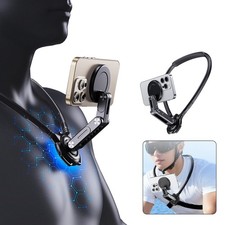 Magnetic Neck Mount Hand-free POV/Vlog Phone Holder For iPhone 17 16 15, Android