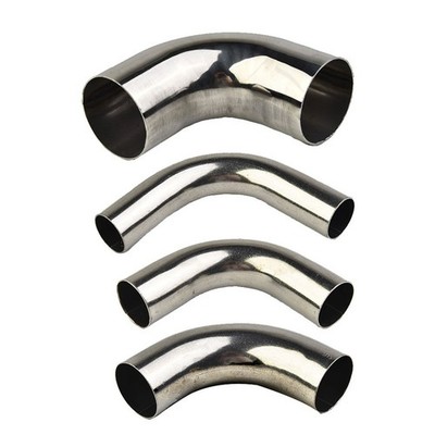 Stainless Steel Elbow 90 degree Mandrel Bend 90 ° Tube Polished Pipe DIY New