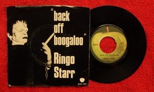RINGO STARR    BACK OFF BOOGALOO   1972 45 WITH PICTURE SLEEVE   THE BEATLES