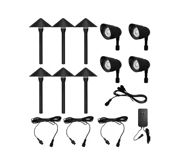 Archipelago 10-Pack светодиодный ландшафтный свет набор низкого напряжения черный с трансформатором - Изображение 2 из 4