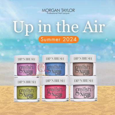 Gelish Xpress Dip Summer 2024 UP IN THE AIR 1.5 oz  *Pick Any*