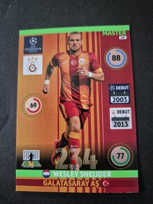 2014-15 Panini Adrenalyn XL UEFA Champions League - Master Wesley Sneijder #144