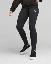 PUMA WOMENS COTTON LEGGINGS HER HIGH WAIST JOGGING BOTTOMS RUNNING PANTS GYM