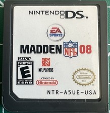 Madden NFL 08 - Nintendo DS. CIB. Tested. Authentic.