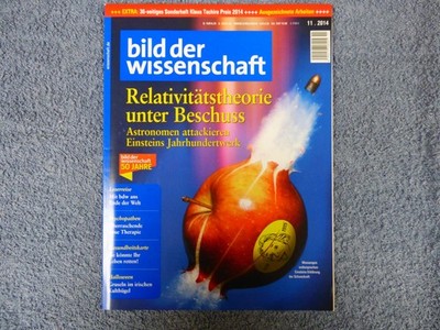 Bild der Wissenschaft 11/2014 Relativitätstheorie Einstein Psychopathen Therapie